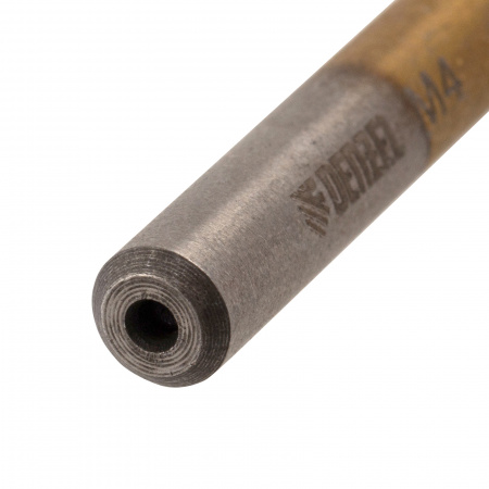 Зенковка конусная под М4, HSS, по металлу, цилиндрический хвостовик// Denzel