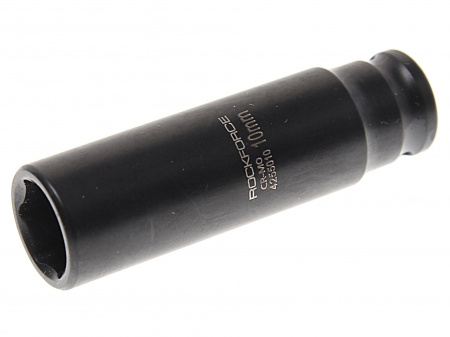 Головка торцевая 10мм 1/4" 6-гранная ударная удлиненная L= 50 мм ROCKFORCE RF-4255010 /1/10/180 Головка торцевая 10мм 1/4" 6-гранная ударная удлиненная L= 50 мм ROCKFORCE RF-4255010 /1/10/180
