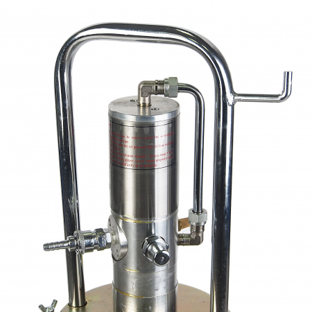 Нагнетатель смазки RF-TRH20 пневматический перекатной под закладку 17кг (ст.арт. RF-TRG2095 ) ROCKFORCE /1