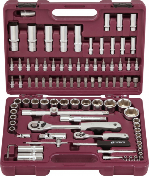 UTS0094 Набор инструмента универсальный 1/4", 1/2"DR, 94 предмета