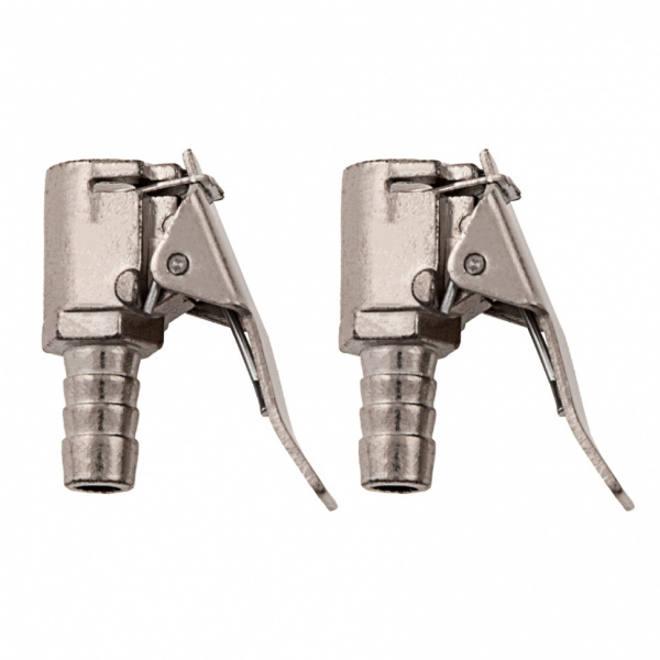 Муфта быстросъемная для колесного ниппеля со штуцером "елка" под шланг 8 мм, 2 шт, Stels Муфта быстросъемная для колесного ниппеля со штуцером "елка" под шланг 8 мм, 2 шт, Stels