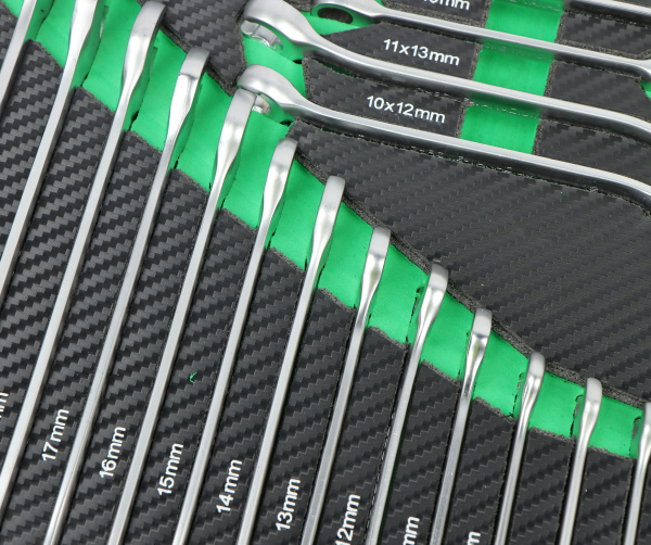 Набор ключей RF-K5315 (комбинированные:8-27мм,накидные удл.-е:6-19мм,накидные:8-19мм,разр.-е:10-13мм;трещоточ-е:8-13мм,рожковый 32х36мм,Е10-Е24)в ложе