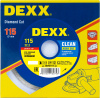 DEXX Clean Aqua Cut, 115 мм, (22.2 мм, 5 х 1.7 мм), сплошной алмазный диск (36703-115)