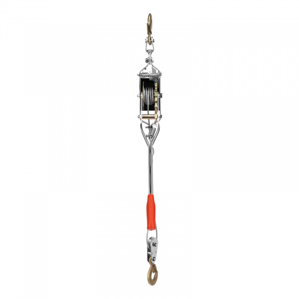 Лебедка рычажная, тяга 1.5 т, подъем 0.6 т, одинарное храповое колесо Sparta