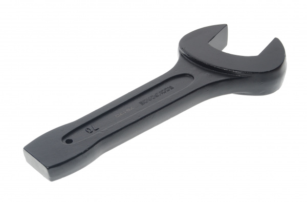 Ключ рожковый 70мм RF-79170 ударный односторонний (L-365мм) ROCKFORCE /1