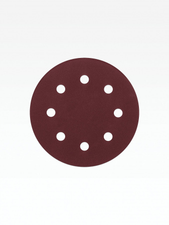 STEHER DWH-180-S 180 мм, Р240, шлифовальный круг на липучке, 8 отв., 5 шт. (35682-240)