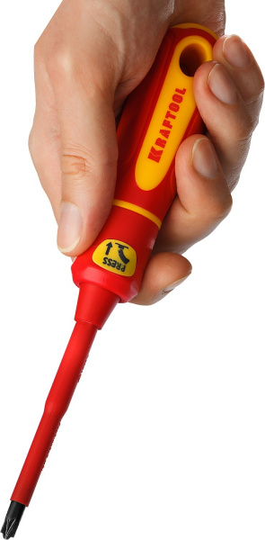 KRAFTOOL Х-Drive Electro, 18 предм, набор высоковольтных отверток (220092-H18)