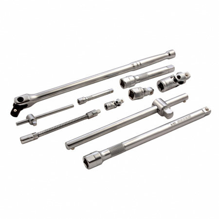 Набор инструментов, 1/4", 1/2", CrV, 120 зубьев, 115 предметов Gross Набор инструментов, 1/4", 1/2", CrV, 120 зубьев, 115 предметов Gross