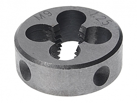 Плашка ER-00912P M09x1,25-ø25мм, в пластиковом футляреЭВРИКА /1/10