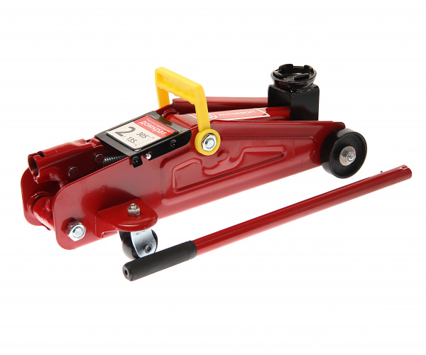 Домкрат гидравлический DP-17K подкатной 2т (высота подъёма 135-305 мм), в кейсе, AUTOPROFI /1/1