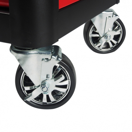 JTC Тележка инструментальная 7 секций красная JTC