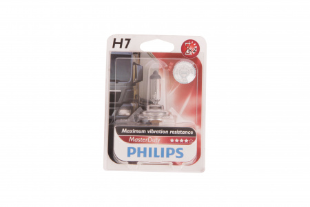 Автолампа H7 (70) PX26d MasterDuty (блистер) 24V PHILIPS /1/10