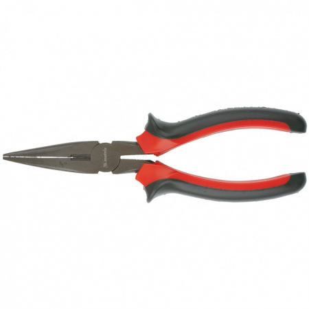 Длинногубцы прямые Black Nickel, 180 мм, двухкомпонентные рукоятки Matrix
