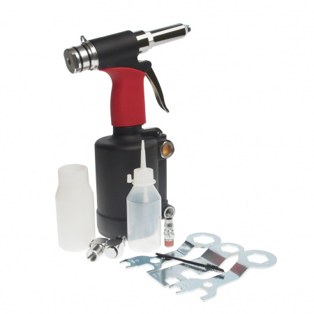 JTC Заклепочник 1/4" пневматический усиленный,шток 15.8мм 90PSI 3300LBF JTC