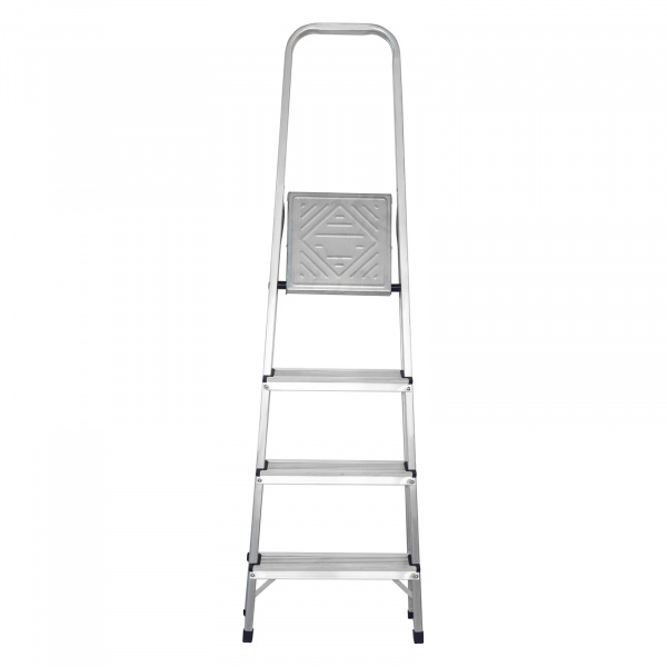 Стремянка усиленная, 4 ступени, алюминиевая, Россия, MTX