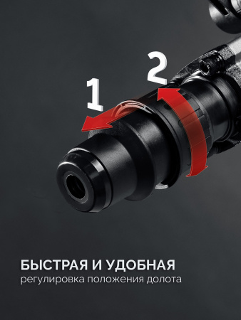 ЗУБР 20 Дж, 1500 Вт, АВТ, отбойный молоток SDS-Max, Профессионал (ЗММ-20-1500 ВК)
