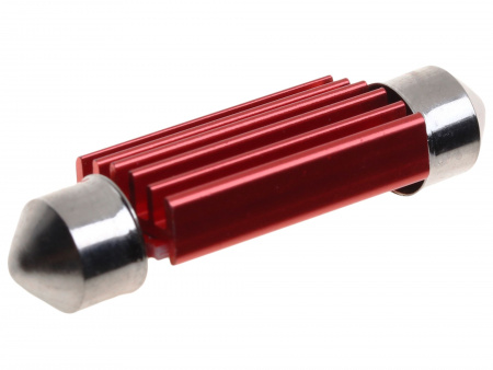 Автолампа C5W (SV8.5/8) LED 1 SMD 1860 WHITE 41мм с блокиратором ошибок CANbus 12-24V MISTAR /10