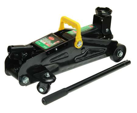 Домкрат гидравлический RF-820014 подкатной усиленный 2т (h min 135мм, h max 320мм)" Profi"в кейсе ROCKFORCE /1