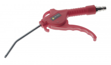 Пистолет продувочный ER-76206 пневматический (Ø сопла 3.8мм входное отверстие 1/4 максимальное давление 6 АТМ, расход воздуха 198 л/мин.) ЭВРИКА /1/50