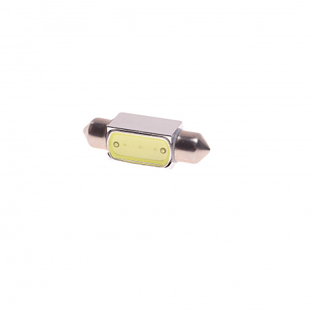 Автолампа C10W (SV8,5) 1 SMD MEGA WHITE 6000K 36мм 80лм   12V MEGAPOWER /10 /100