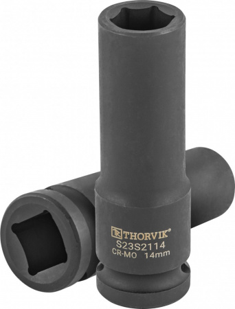 S23S2114 Головка торцевая ударная глубокая 1/2"DR, 14 мм