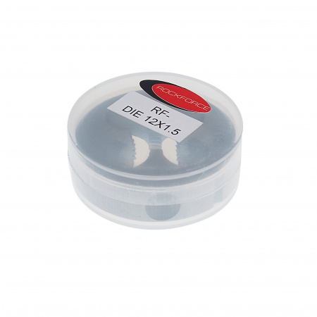 Плашка RF-DIE12150 M12x1,5-ø38мм, в пластиковом футляре ROCKFORCE /1/10