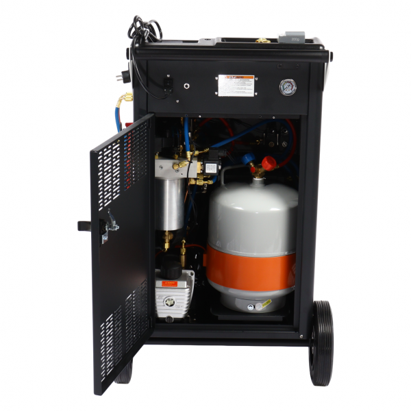 GTE Установка для заправки автомобильных кондиционеров 22.4л автомат. с промывкой,подогревом баллона GTE