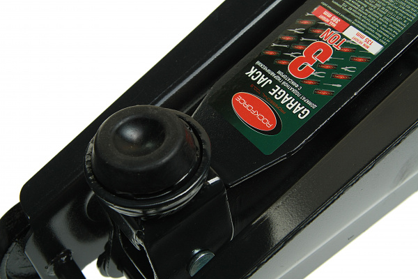 Домкрат гидравлический RF-TR30001 подкатной 3т с фиксацией+резиновая накладка (h min 135мм h max 385мм) ROCKFORCE /1