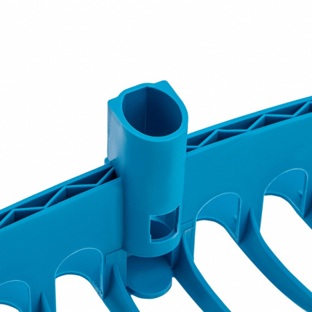 Грабли пластиковые, 400 мм, 12 прямых зубьев, усиленные, Luxe, Palisad