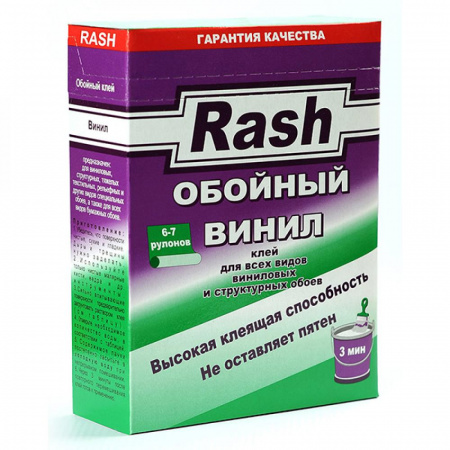 Клей обойный Rash винил 180гр (6-7 рул) (24)