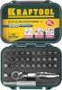 KRAFTOOL 33 шт, набор бит с мини-трещоткой (26157-H33)