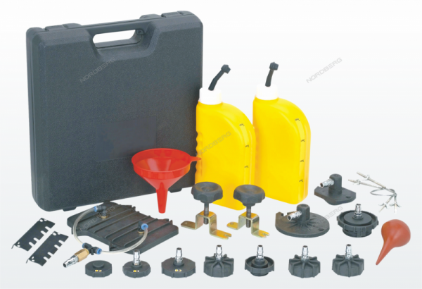 Установка для прокачки тормозной системы 6 л NORDBERG BC5 пневматическая