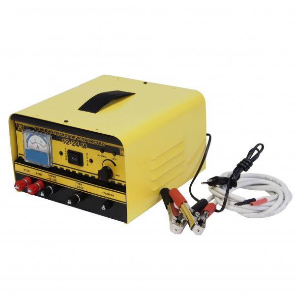 Зарядно-пусковое устройство ЗПУ-12/24М для АКБ 12-24V (8-15A, в режиме пуска 220А) автомат 220V ТАМБОВ /1