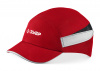 ЗУБР БИНОМ, красная, ударопрочный корпус, укороченный козырёк 55мм, размер от 54 до 59см, защитная каскетка, Профессионал (11096)