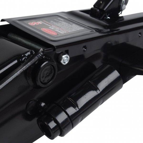 Домкрат гидравлический RF-T83006B  подкатной  с механизмом быстрого подъема и сменной надставкой 3т (h min 150мм, h max 530мм) ROCKFORCE /1