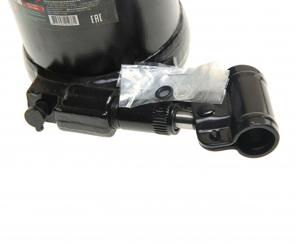 Домкрат гидравлический RF-TH81003 бутылочный с двумя штоками 10т (выс.подъема 182-375мм) ROCKFORCE /1