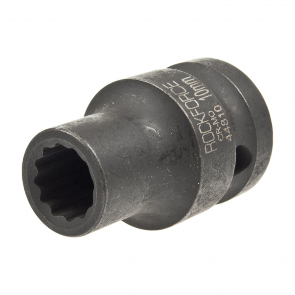 Головка торцевая 10мм 1/2" 12-гранная ударная L=39мм ROCKFORCE RF-44810 /1/360 Головка торцевая 10мм 1/2" 12-гранная ударная L=39мм ROCKFORCE RF-44810 /1/360