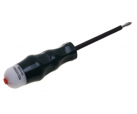 Отвертка индикаторная RF-70110100A PH1x100 (12-250V), в блистере ROCKFORCE /1/100