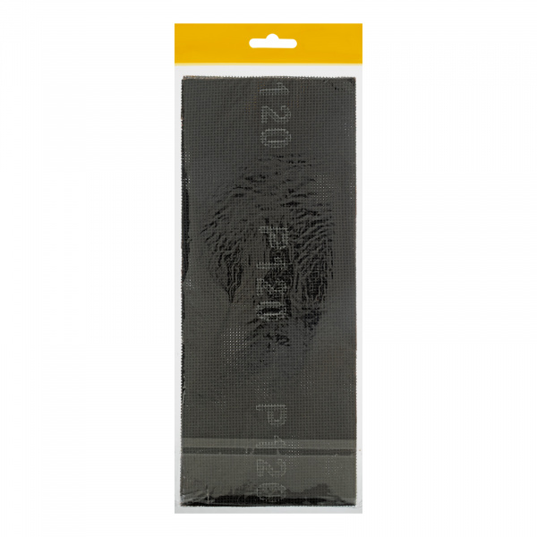 Сетка абразивная, P 120, 115 х 280 мм, 5 шт Denzel