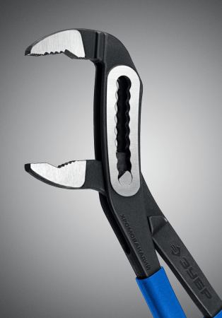 ЗУБР Профи 250 мм, захват 60 мм, CrV, переставные клещи с широким зевом (2244-25)