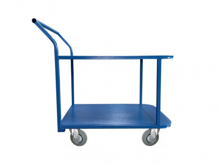 Тележка платформенная TOR ТП-2Я (600х900) 2х-ярусная (160мм) Тележка платформенная TOR ТП-2Я (600х900) 2х-ярусная (160мм)