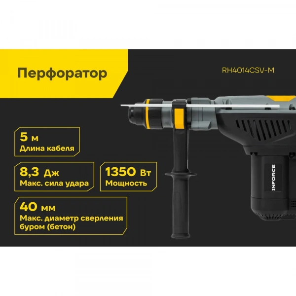 Перфоратор Inforce RH4014CSV-M