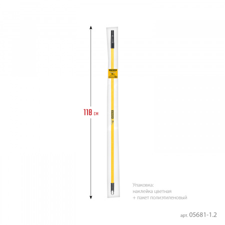 STAYER FIBER-ONE 1,18 м, фиберглассовый стержень-удлинитель, Professional (05681-1.2)