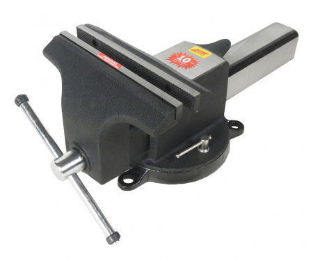 JTC Тиски 254мм (10") поворотные стальные JTC