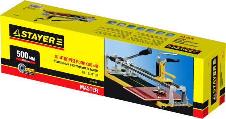 STAYER 500 мм, ручной плиткорез с круговым резаком (3310-50)