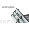 Профессиональная трехсекционная лестница Inforce 3x12 шириной 480мм ЛП-03-20