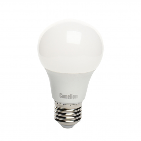 Лампа светодиодная E27 A60 9W тёплый свет CAMELION 1/10/100