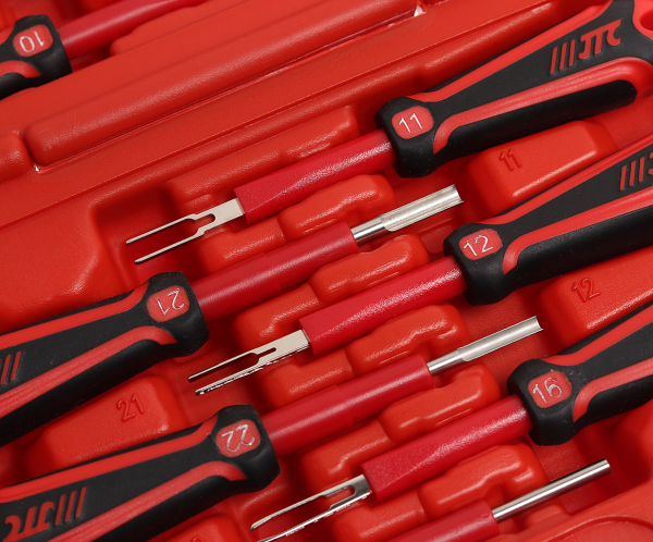 JTC Набор для ремонта электропроводки автомобиля 12 предметов в кейсе JTC