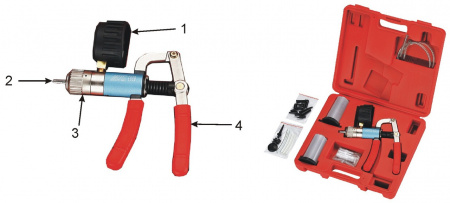 JTC Приспособление для проверки давления и герметичности в кейсе JTC