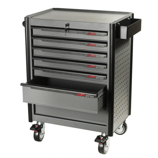 JTC Тележка инструментальная 7 секций (JTC-5021) с набором инструментов 344 предмета JTC